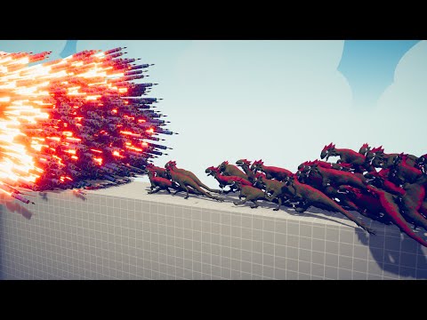 50x RAPTORS vs 3x EVERY GOD - Totally Accurate Battle Simulator TABS