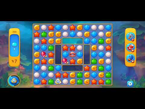 Fishdom Level 201 Gameplay Walk through full video