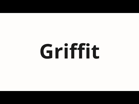 How to pronounce Griffit | Гриффит (Griffith in Russian)