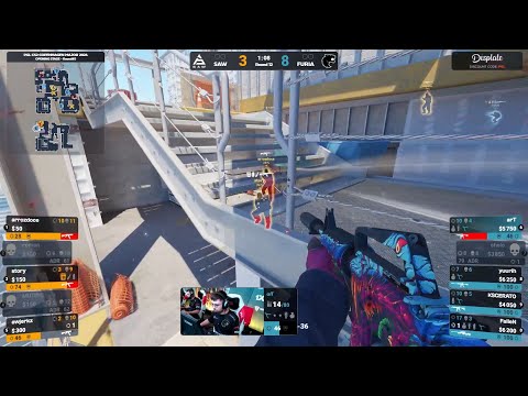 arT DOUBLE KILL at CRAZY GOOD POSITION | SAW vs. FURIA - PGL CS2 Major Copenhagen 2024