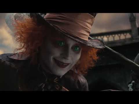 Alice in Wonderland (2010) - Hatter Beheading Scene 1080p HD