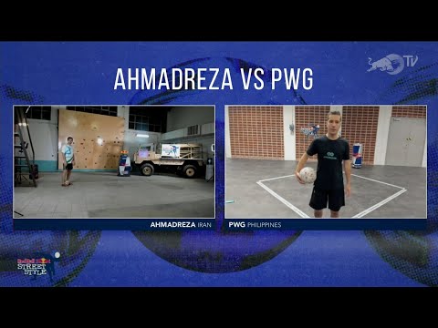 Ahmadreza vs PWG | Quarter Final Red Bull Street Style 2020