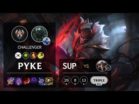 Pyke Support vs Sett - KR Challenger Patch 10.19