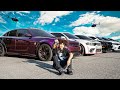 10 HELLCATS WITH NO HOODS TAKEOVER THE HIGHWAY