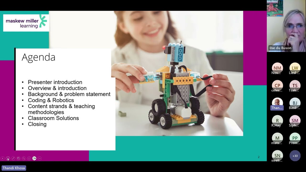 Coding and Robotics Webinar