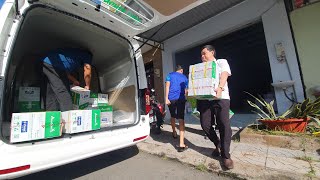 Vận chuyển 3000 quyển tập phát cho học sinh nghèo nhân mùa tựu trường...