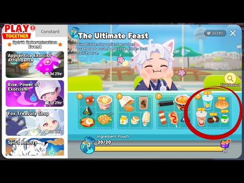 The Ultimate Feast, Dinosaur Park/Camp Location (Play Together Game)