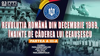 Revoluția Română din Decembrie 1989, înainte de căderea lui Ceaușescu (III)
