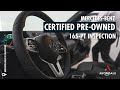 All Certified Pre-Owned Mercedes-Benz vehicles go through a 165pt inspection with our qualified Mercedes-Benz technicians.