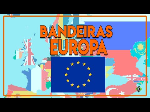 Bandeiras dos países da Europa
