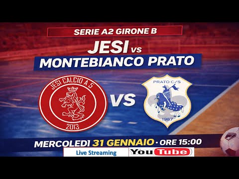 SERIE A2:   JESI CALCIO A 5 VS MONTEBIANCO PRATO C5  (LIVE STREAMING)