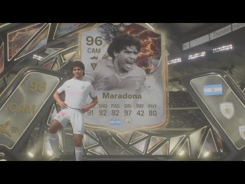 UNREAL !!! Packed Diego MARADONA 96 Thunderstruck 8M Coins from Weekend League Promo Pack EA FC 26