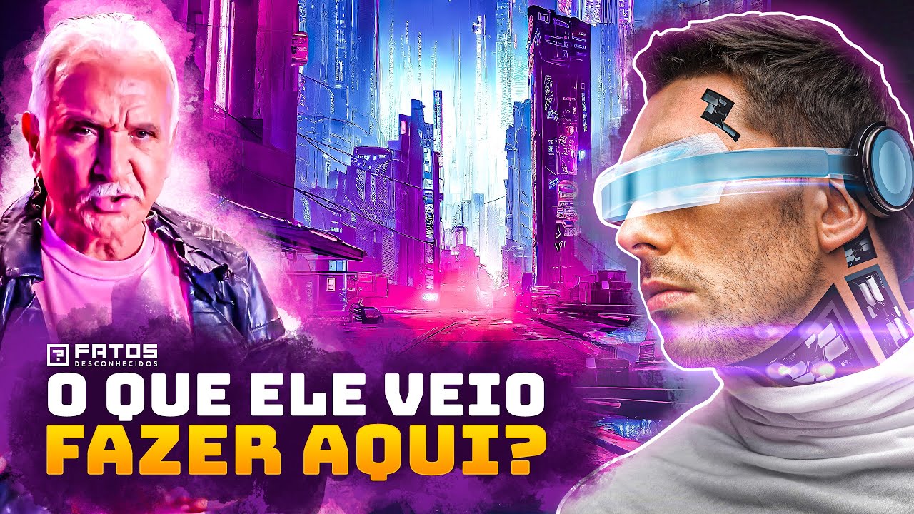 QUEM é o HOMEM que diz ter VINDO DE 2858? E se FOR VERDADE?