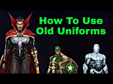Old Uniforms Use Guide And Top Old Uniforms List - Marvel Future Fight