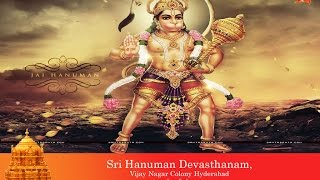 preview picture of video 'Sri Hanuman Temple Vijay Nagar Colony Hyderabad'