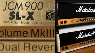 Video thumbnail for 3 Versions of Marshall JCM900 Shootout - MkIII Vs SL-X Vs Dual Reverb by Johan Segeborn