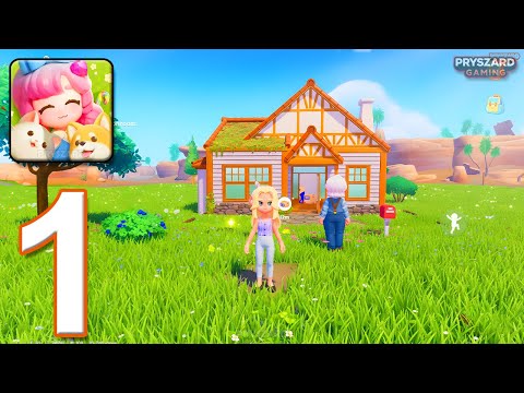 Heartopia - Gameplay Walkthrough Part 1 - Tutorial Building Your First Home (iOS, Android)