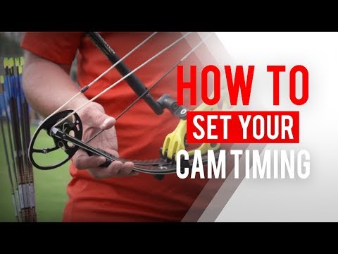 How to set your cam timing on a compound bow for archery