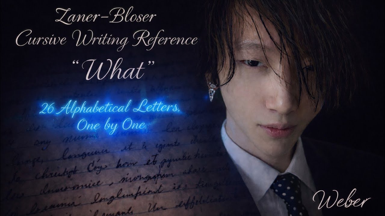 Zaner-Bloser Cursive Writing Reference - 