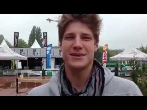 Conférence de presse au BNP Paribas Fortis Brussels Open 2013 avec Joris De Loore