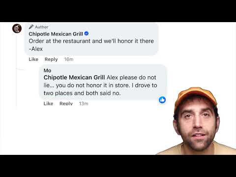 Being Chipotle's customer service