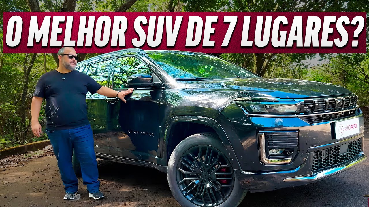 O SUV DE 7 LUGARES MAIS POTENTE DO BRASIL? TESTE COMPLETO DO JEEP COMMANDER BLACK HAWK