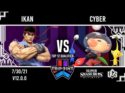 Tripoint Smash 107 - Top 12 Qualifier - Ikan(Ryu) Vs. Cyber(Olimar)