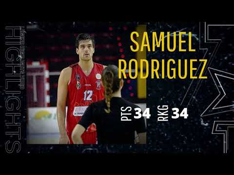 SAMUEL RODRIGUEZ C B BENICARLO LIGA LEB PLATA 34 PUNTOS VS VILLAROBLEDO 2021 | HIGHLIGHTS BASKEBALL