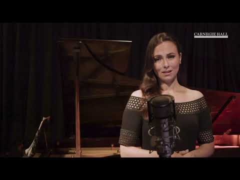 Isabel Leonard and John Arida perform Sondheim's "No One Is Alone"