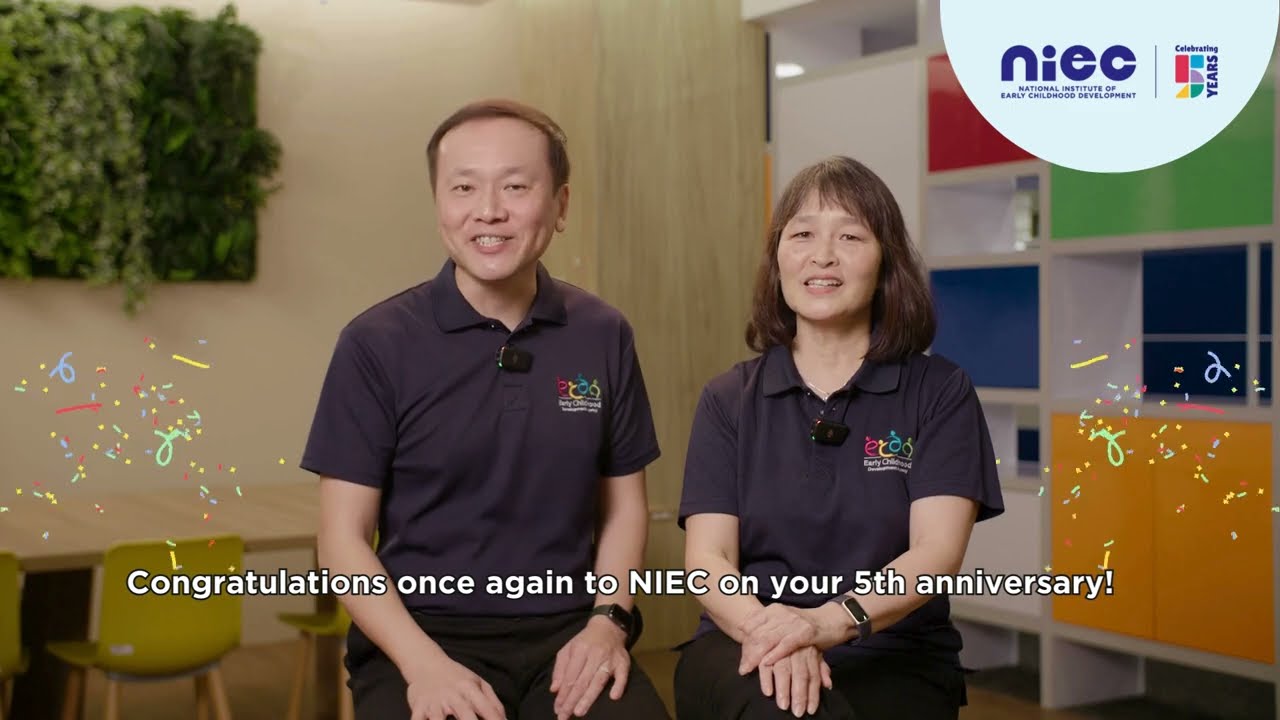 NIEC 5th Anniversary: Congratulatory Message from ECDA