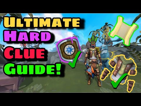 Ultimate Hard Clue Guide! All steps completed, Requirements, Gear, Inventory - 30+/hr - #runescape 3