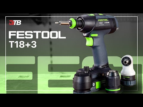 😱 Starker Allrounder? FESTOOL T 18+3 Basic 18V AKKU BOHRSCHRAUBER | Review, Test & Infos | #festool
