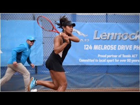 Destanee Aiava blitzes into fourth final in Canberra