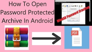 How To Open Password Protected Archive(zip,rar,7z) File In Android