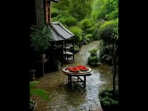 Rain beautiful view #scene #weather #naturelovers #shortvideo #viral #status #peace #shortfeed #