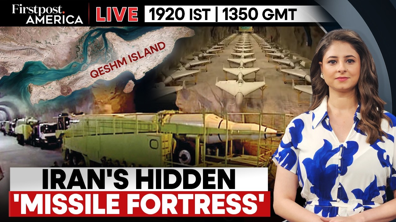 LIVE : Iran’s Qeshm Island | A Missile Hub Disguised as Tourist Destination? | Firstpost America