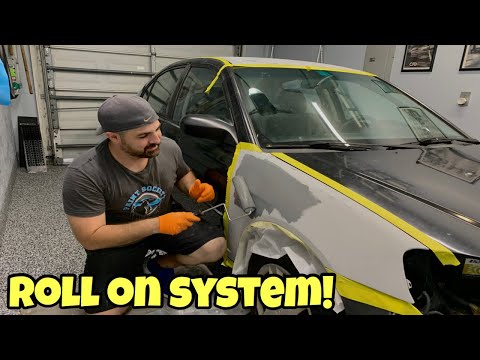 DIY Roll-On System gets Great Results in Home Garage!