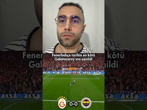 Tarihin en kötü Galatasaray’ına yenilmek #shorts #sinyortaklacı