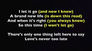 Avril Lavigne ft. Chad Kroeger - Let Me Go [Lyrics]