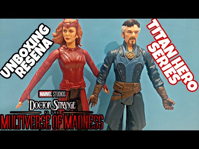 Vídeo relacionado con Marvel Avengers Titan Hero Series Doctor Strange in The Multiverse of Madness Toys, Doctor Strange The Scarlet Witch 12-Inch-Scale 2-Pack