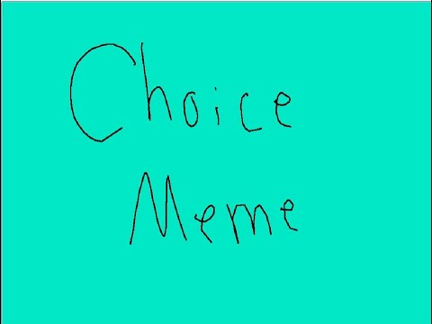 Choice Meme - Flipside Paradise (JSAB AU) - Slight Blood Warning