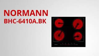 Electric hob NORMANN BHC-6410A.BK