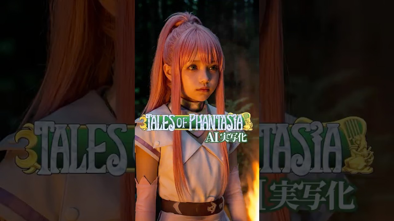 あたしが弱そうって言ったこと、気にしてたんだ (第二十三話) #テイルズオブファンタジア #TOP #AIart