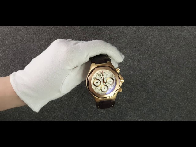 Vídeo relacionado con PNESHGTT Compatible con GIRARD - PERREGAUX LAUREATO 81010,81020 CORREA DE RELOJ PIEL COCODRILO