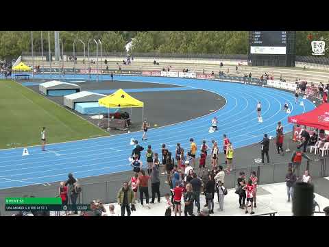 U14 Mixed 4x100m Timed Final 1: 2022/23 Commonwealth Bank State Relay Championships