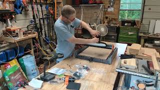Assembling the WizMaker CNC Machine.
