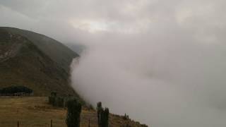 preview picture of video 'Clouds moving on Ecuadorian Andes'