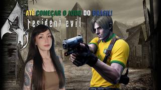 RESIDENT EVIL 4 no PROFISSIONAL - ATÉ COMEÇAR o JOGO do BRASIL na COPA do MUNDO! (PC)