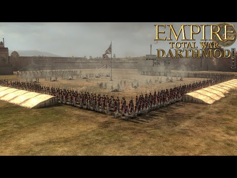 Indian Siege on the British Garrison - Empire Total War: Darthmod