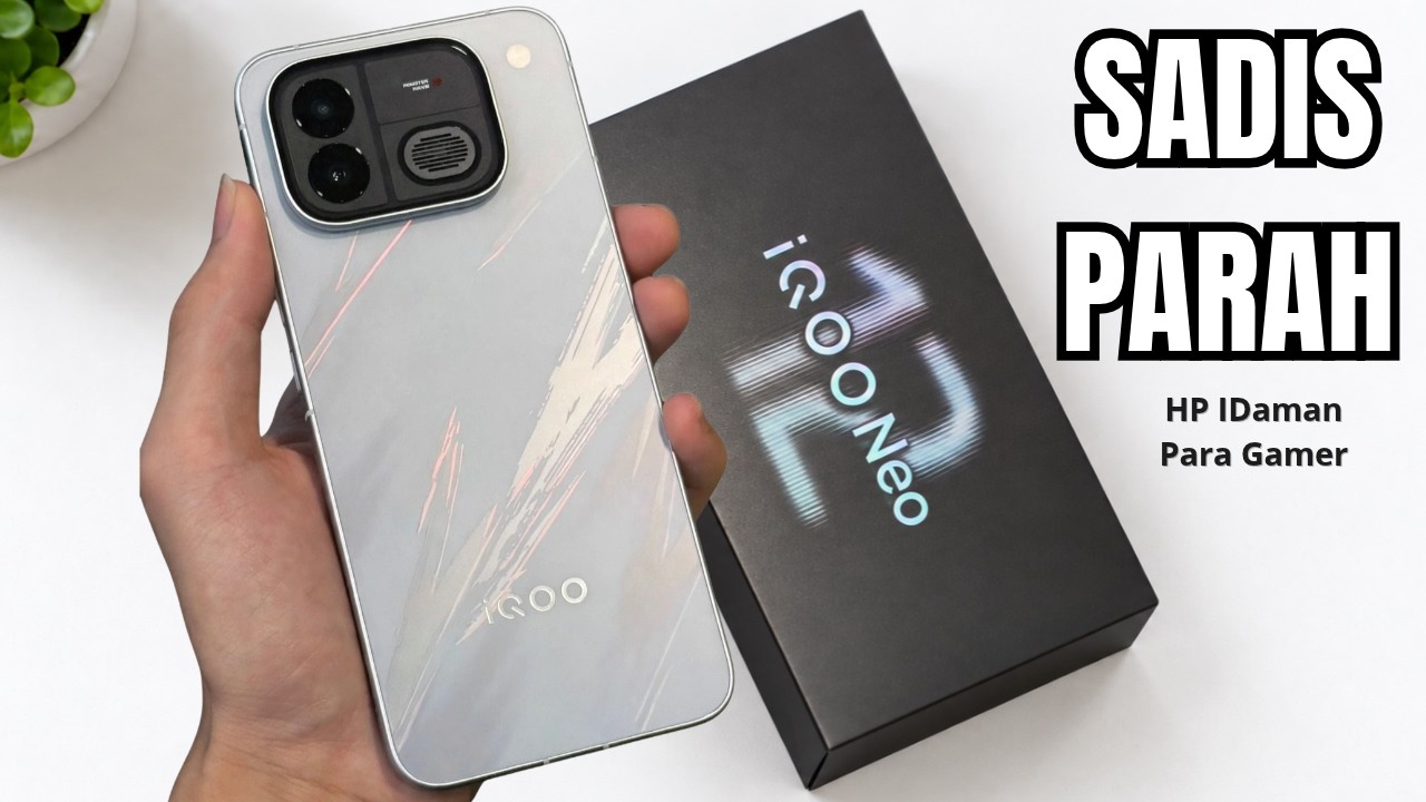 INI SIH PALING SADIS‼️IQOO NEO 12, RESMI BATERAI 9.000MAH, LAYAR 2K 185 HZ + KIPAS PENDINGIN AKTIF